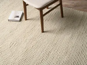 Charlotte Braided Wool Rug - Large - Natural Marle by Mocka, a Contemporary Rugs for sale on Style Sourcebook
