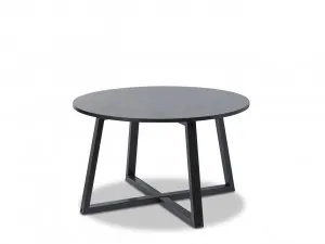 Zander Round Coffee Table - Black by Mocka, a Coffee Table for sale on Style Sourcebook