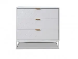 Inca Three Drawers - White by Mocka, a Bedroom Storage for sale on Style Sourcebook