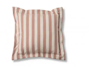 Eva Linen Blend Thick Stripe Cushion - Rose Tan by Mocka, a Cushions, Decorative Pillows for sale on Style Sourcebook