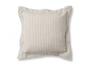 Ari Linen Blend Thin Stripe Cushion - Grey by Mocka, a Cushions, Decorative Pillows for sale on Style Sourcebook