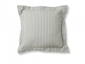 Ari Linen Blend Thin Stripe Cushion - Seafoam Blue by Mocka, a Cushions, Decorative Pillows for sale on Style Sourcebook