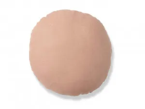 Mocka Linen Round Cushion - Coral Sand by Mocka, a Cushions, Decorative Pillows for sale on Style Sourcebook