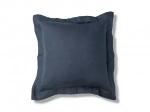 Mocka Linen Cushion - Navy Blue by Mocka, a Cushions, Decorative Pillows for sale on Style Sourcebook