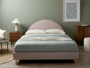 Imogen Queen Bed - Dusty Pink by Mocka, a Bed Heads for sale on Style Sourcebook