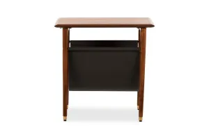 Manhattan Mid Century Side Table, Brown American Wood, by Lounge Lovers by Lounge Lovers, a Side Table for sale on Style Sourcebook