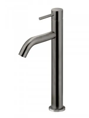 Meir | Shadow Piccola Tall Basin Mixer Tap with 130mm Spout by Meir, a Bathroom Taps & Mixers for sale on Style Sourcebook