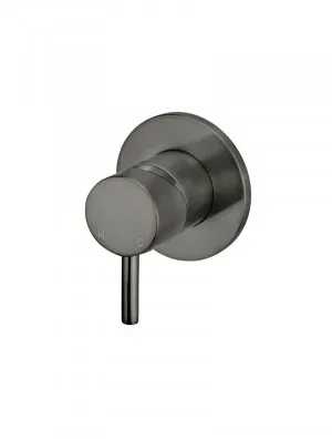 Meir | Shadow Round Wall Mixer short pin-lever by Meir, a Bathroom Taps & Mixers for sale on Style Sourcebook