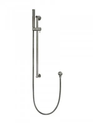 Meir | Shadow Round Hand Shower on Rail Column by Meir, a Shower Heads & Mixers for sale on Style Sourcebook