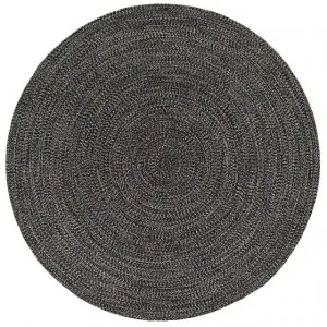 Season Stripe Round Rug | Charcoal by Rug Addiction, a Outdoor Rugs for sale on Style Sourcebook