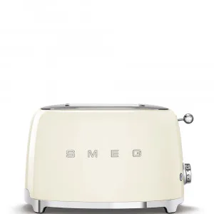TOASTER 50's STYLE 2 SLICE CREAM by Smeg, a Small Kitchen Appliances for sale on Style Sourcebook