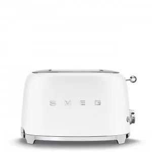 TOASTER 50's STYLE 2 SLICE MATTE WHITE by Smeg, a Small Kitchen Appliances for sale on Style Sourcebook