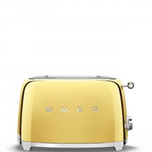 TOASTER 50's STYLE 2 SLICE GOLD by Smeg, a Small Kitchen Appliances for sale on Style Sourcebook