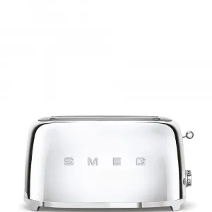 TOASTER 50's STYLE 4 SLICE stainless steel by Smeg, a Small Kitchen Appliances for sale on Style Sourcebook