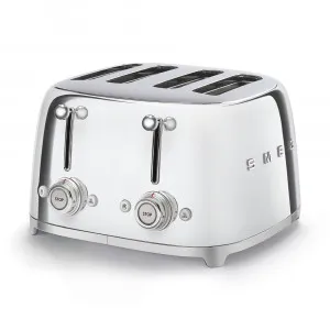 TOASTER 50's STYLE 4 SLOT stainless steel by Smeg, a Small Kitchen Appliances for sale on Style Sourcebook