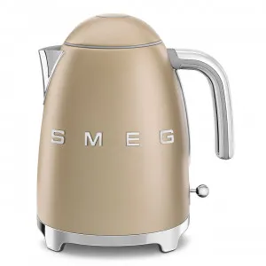 KETTLE 50's STYLE MATTE CHAMPAGNE by Smeg, a Small Kitchen Appliances for sale on Style Sourcebook