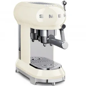 COFFEE MACHINE 50's STYLE CREAM by Smeg, a Small Kitchen Appliances for sale on Style Sourcebook