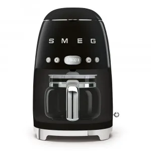 RETRO DRIP FILTER COFFEE MACHINE-BLACK by Smeg, a Small Kitchen Appliances for sale on Style Sourcebook