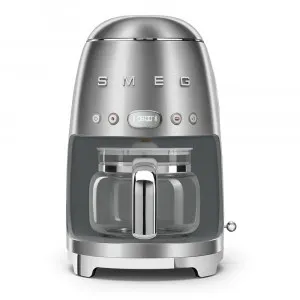 RETRO DRIP FILTER COFFEE MACHINE-SILVER by Smeg, a Small Kitchen Appliances for sale on Style Sourcebook