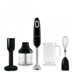 50'S STYLE HAND BLENDER BLACK by Smeg, a Small Kitchen Appliances for sale on Style Sourcebook