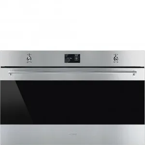 90cm Classic Thermoseal Pyro Oven (17 Func 50 Auto) TFT SS by Smeg, a Ovens for sale on Style Sourcebook