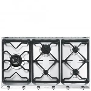 90cm Classic gas cooktop by Smeg, a Cooktops for sale on Style Sourcebook