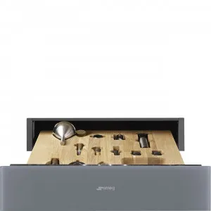 Linea Sommelier Drawer - Silver by Smeg, a Ovens for sale on Style Sourcebook