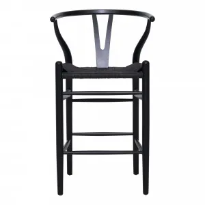 Megs Bar Chair in Black / Black Seat by OzDesignFurniture, a Bar Stools for sale on Style Sourcebook