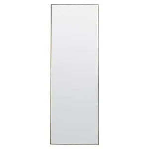 Hank Metal Frame Leaner Wall / Floor Mirror, 170cm, Champagne by Casa Bella, a Mirrors for sale on Style Sourcebook