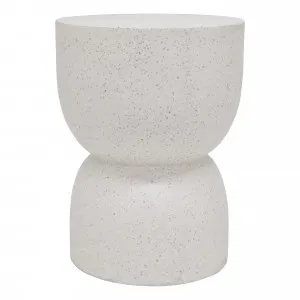 Round Square Decorative Stool in Terrazzo White by OzDesignFurniture, a Stools for sale on Style Sourcebook