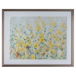 "Wild Flowers" Framed Wall Art, 63cm by Casa Bella, a Artwork & Wall Decor for sale on Style Sourcebook