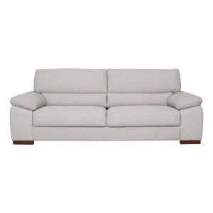 Johnson 3 Seater Sofa in Rome Silver by OzDesignFurniture, a Sofas for sale on Style Sourcebook