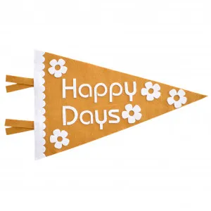 Happy Days Floral Wall Hanging by My Kind of Bliss, a Kids Prints & Wall Decor for sale on Style Sourcebook