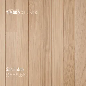 90VJ | Satin Ash by Australian Timber Ceilings, a Interior Linings for sale on Style Sourcebook