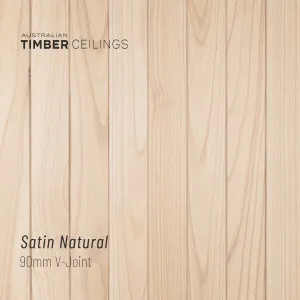90VJ | Satin Natural by Australian Timber Ceilings, a Interior Linings for sale on Style Sourcebook