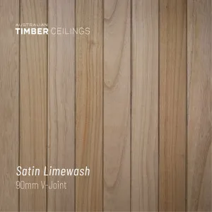 90VJ | Satin Limewash by Australian Timber Ceilings, a Interior Linings for sale on Style Sourcebook