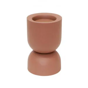 Amira Metal Candle Holder, Large, Clay by j.elliot HOME, a Candle Holders for sale on Style Sourcebook