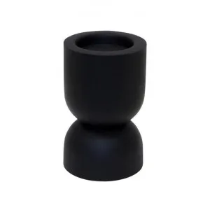 Amira Metal Candle Holder, Large, Black by A.Ross Living, a Candle Holders for sale on Style Sourcebook