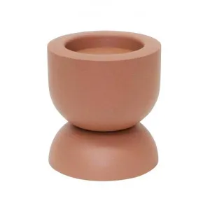Amira Metal Candle Holder, Small, Clay by j.elliot HOME, a Candle Holders for sale on Style Sourcebook