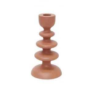 Novo Metal Candle Holder, Small, Clay by A.Ross Living, a Candle Holders for sale on Style Sourcebook