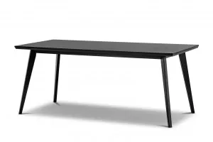 Bruno 1.8m Dining Table, Black Oak by L3 Home, a Dining Tables for sale on Style Sourcebook