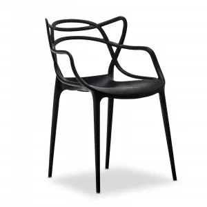 Set of 4 Replica Philippe Starck Masters Chairs, Black by L3 Home, a Dining Chairs for sale on Style Sourcebook