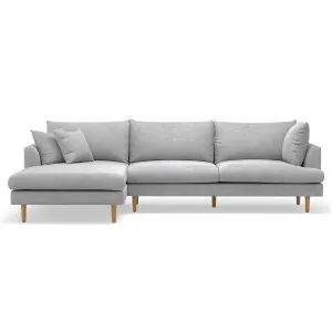 Byron Modular Sofa with Left Hand Chaise, Dove Grey by L3 Home, a Sofas for sale on Style Sourcebook