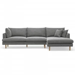 Byron Modular Sofa with Right Hand Chaise, Anthracite Charcoal by L3 Home, a Sofas for sale on Style Sourcebook