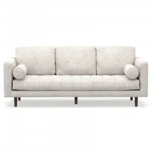 Kirra 3 Seater Sofa, Bone Linen by L3 Home, a Sofas for sale on Style Sourcebook