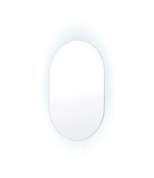 LED Wall Mirror Oval Touch Anti-Fog 75cm / 100cm 50cm x 75cm by Luxe Mirrors, a Mirrors for sale on Style Sourcebook