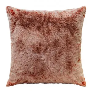 Archie Faux Fur Scatter Cushion, Terracotta by A.Ross Living, a Cushions, Decorative Pillows for sale on Style Sourcebook