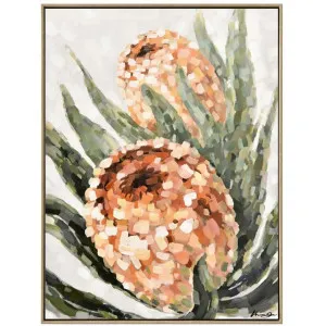 Flare Native Botanica Framed Canvas Wall Art, Banksia, 120cm by Florabelle, a Artwork & Wall Decor for sale on Style Sourcebook