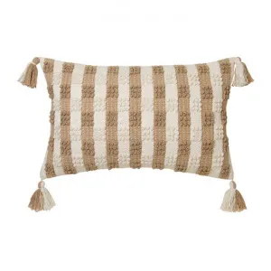 Jolie Cotton Lumbar Cushion, Irish Cream / Ivory by A.Ross Living, a Cushions, Decorative Pillows for sale on Style Sourcebook