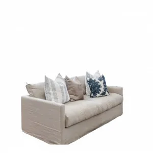 Capri' Linen 3 Seater Lounge 220cm by Style My Home, a Sofas for sale on Style Sourcebook